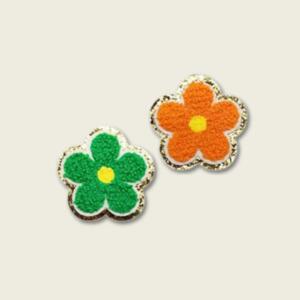 Blumkes groen/oranje - zilver